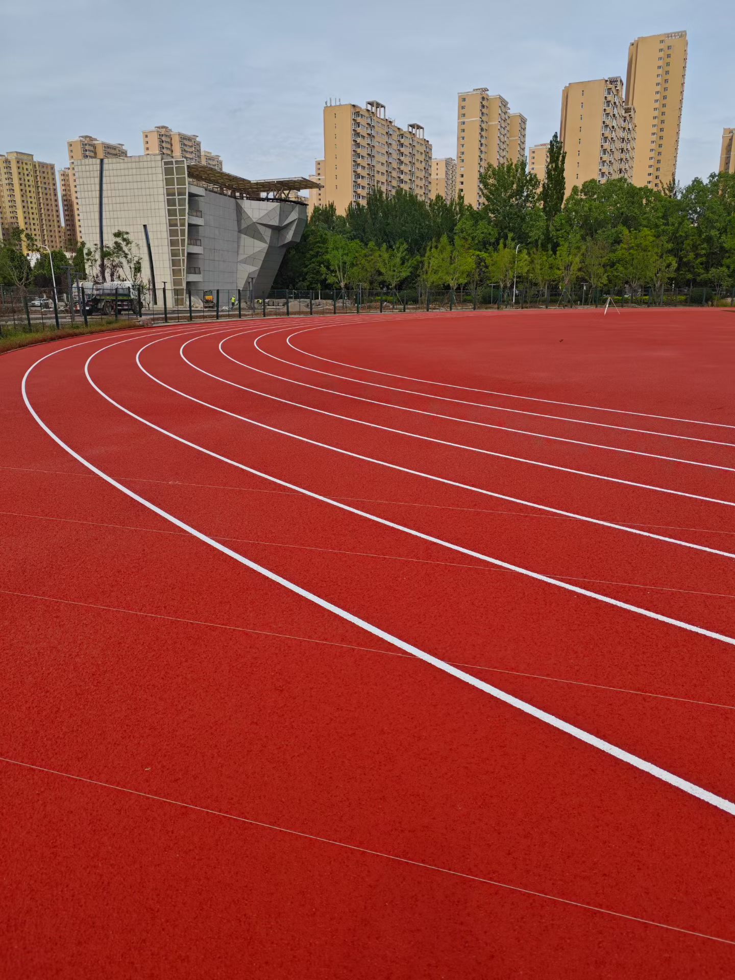 文昌市硅pu球场预制型跑道 - 方案